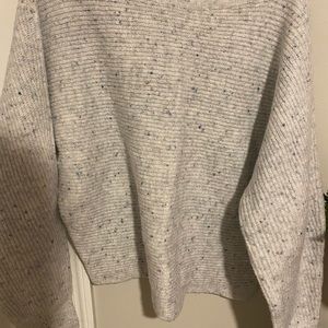 A cute sweater  for a descent cold weather . Super cute w any bottoms